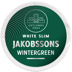 Jakobssons Wintergreen White Slim Jakobssons Wintergreen White Slim